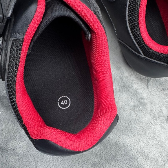 Peloton Cycling Shoes Mens 7 Womens 9 EU 40 Black PL-SH-02 Excellent Spin Shoes - Picture 11 of 16